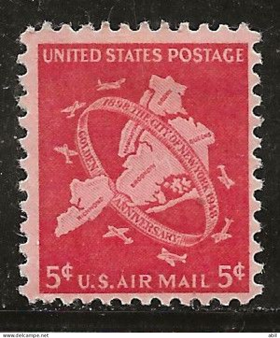 Etats-Unis 1948 N° Y&T :  Av 39 * - 2b. 1941-1960 Nuevos