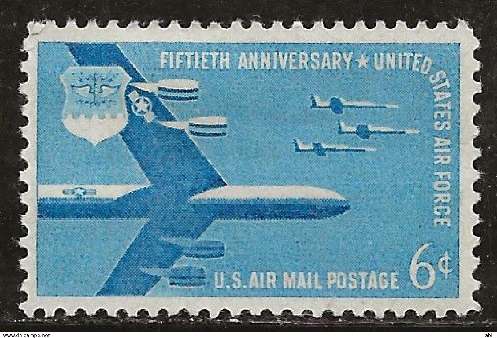 Etats-Unis 1957 N° Y&T :  Av 49 * - 2b. 1941-1960 Nuevos