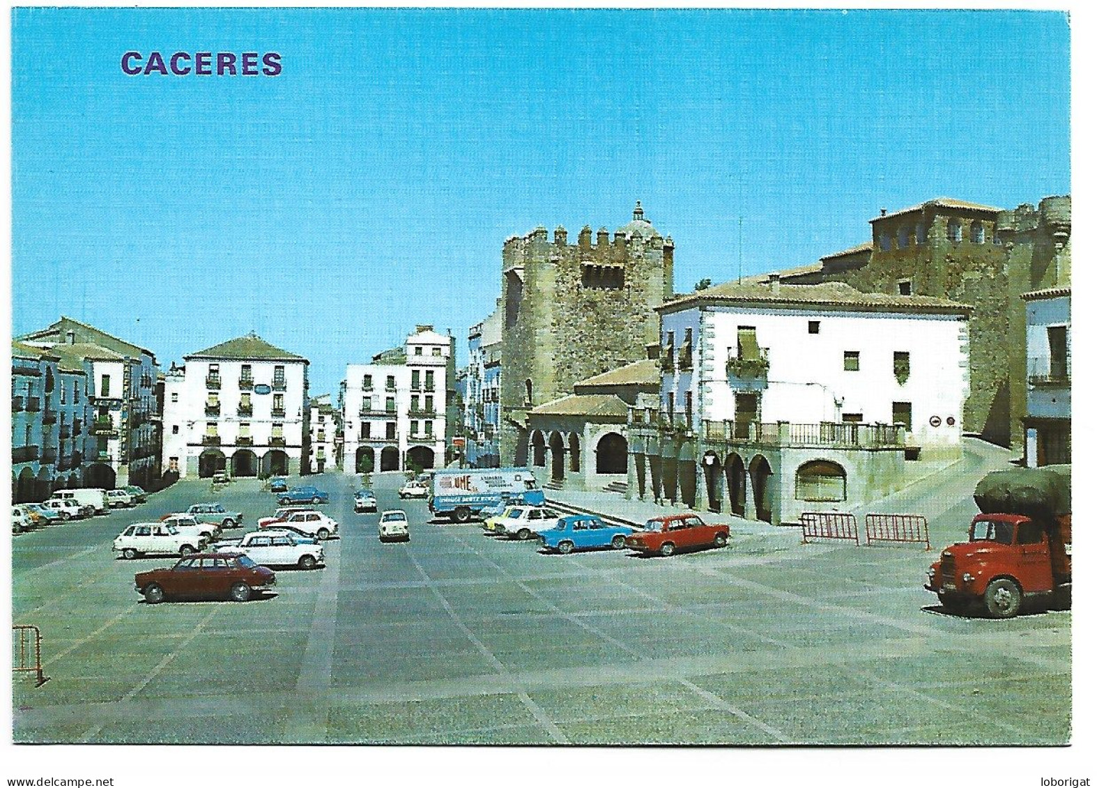 PLAZA GENERAL MOLA / GENERAL MOLA SQUARE.-  CACERES.- ( ESPAÑA). - Cáceres