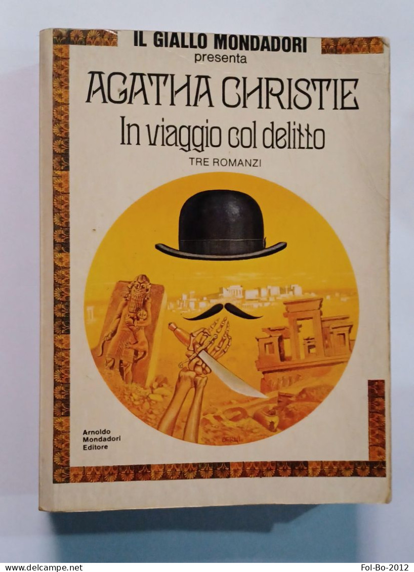 Agatha Christie In Viaggiò Col Delitto Giallo Mondadori N 1.1978 - Gialli, Polizieschi E Thriller