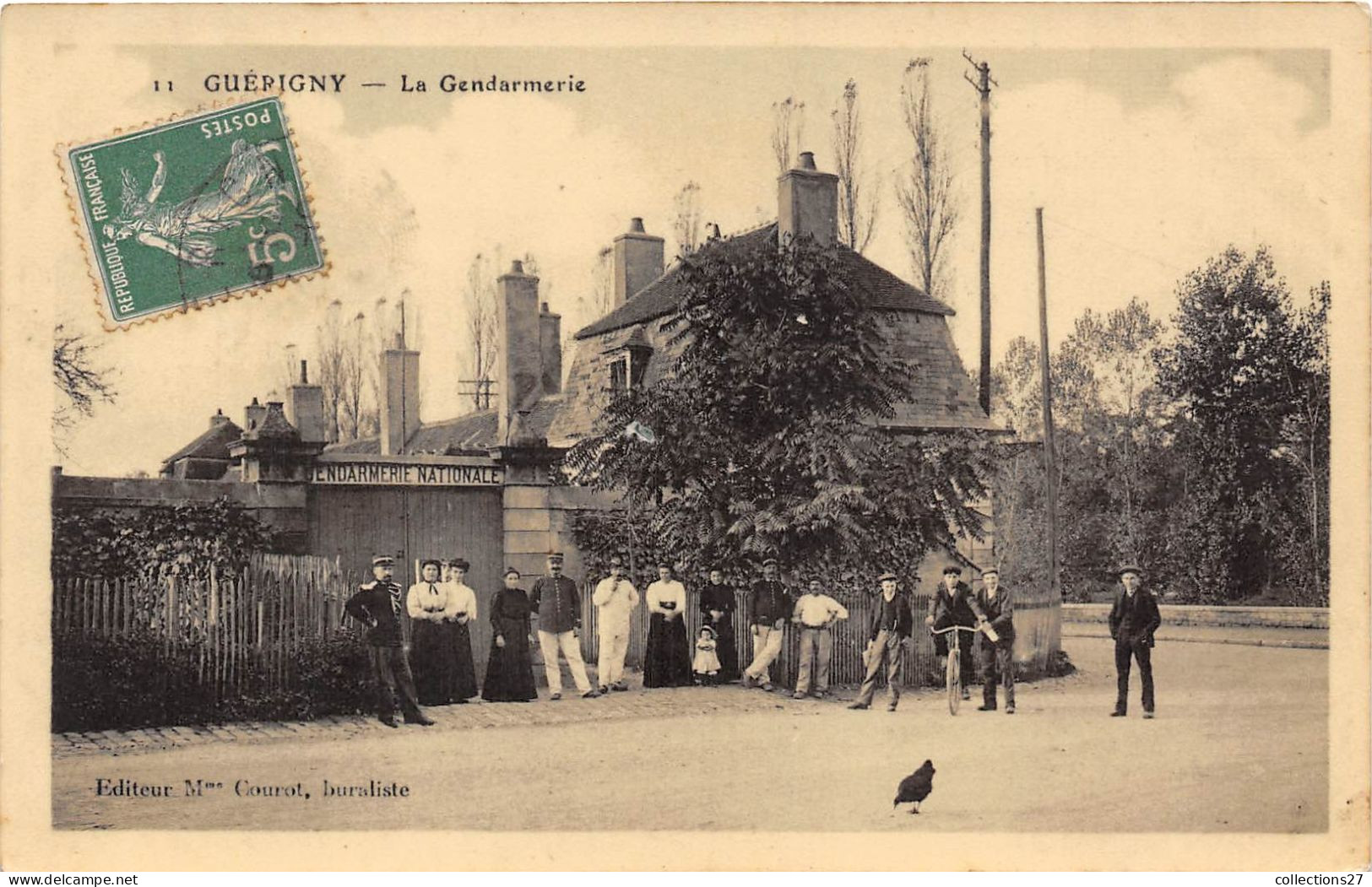 58-GUERIGNY- LA GENDARMERIE - Guerigny