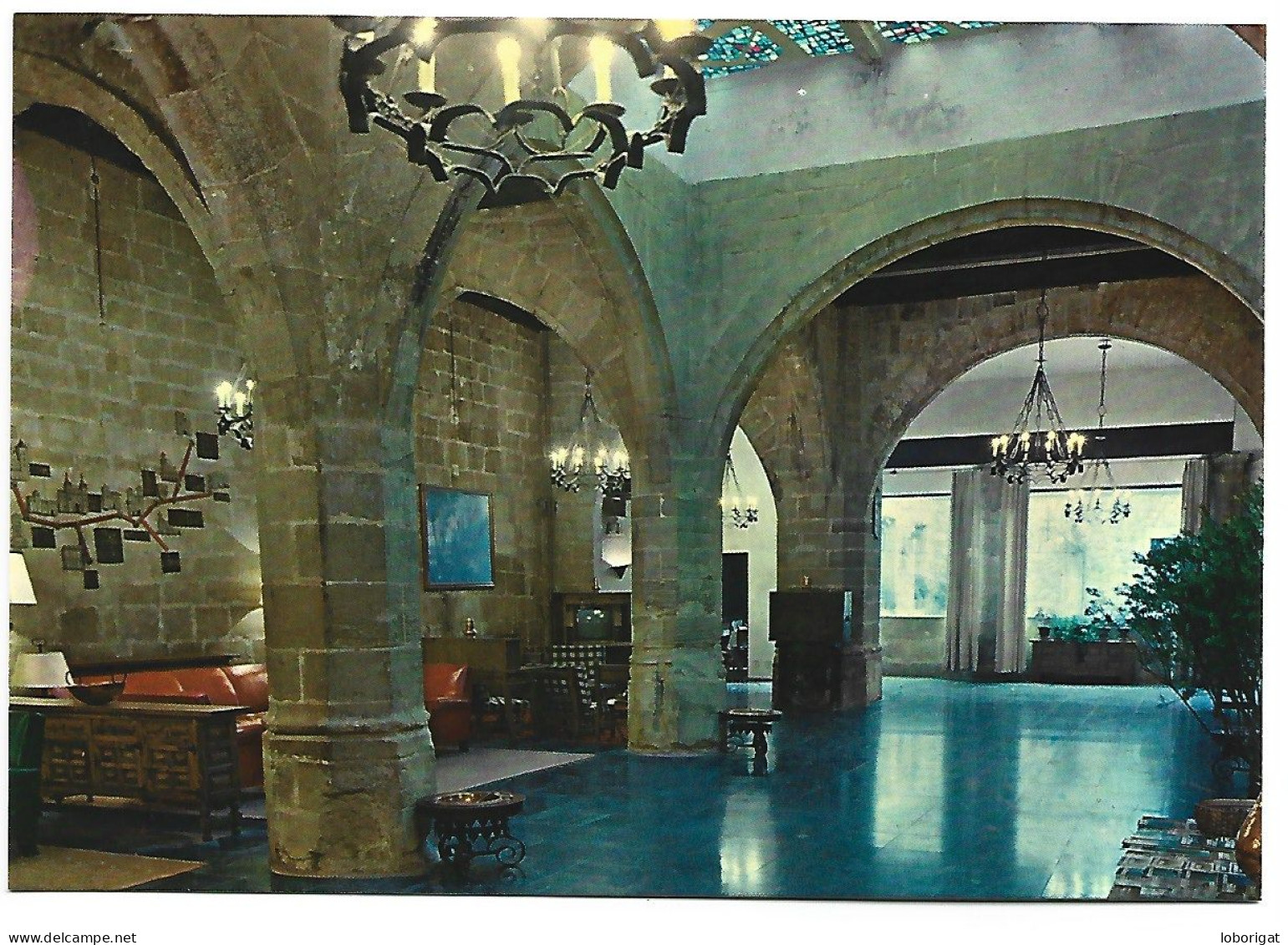 PARADOR NACIONAL, SALON / NATIONAL INN, SALON.- SANTO DOMINGO DE LA CALZADA / LOGROÑO.- ( ESPAÑA ) - La Rioja (Logrono)