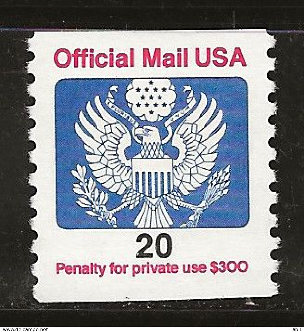 Etats-Unis 1983 N° Y&T :  Se 102 ** - Dienstzegels