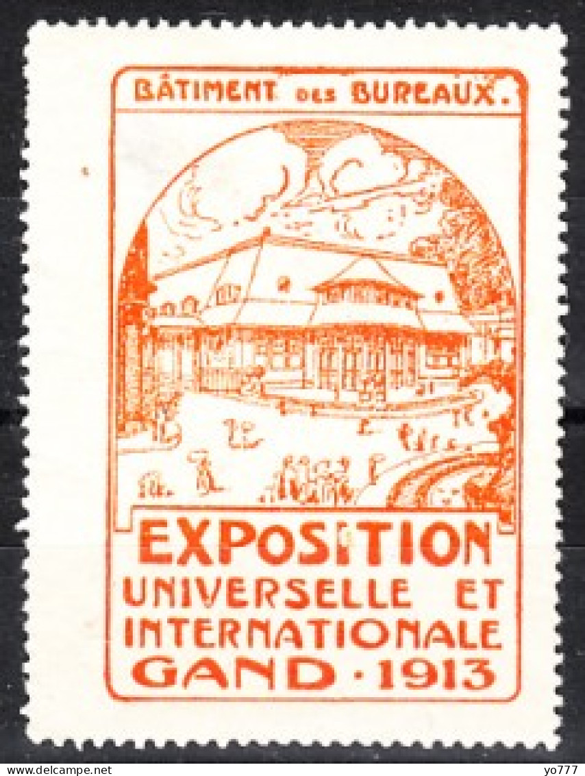 VV-123 1913 GAND Exposition Universelle Et Internationale Vignette MH* - Altri & Non Classificati