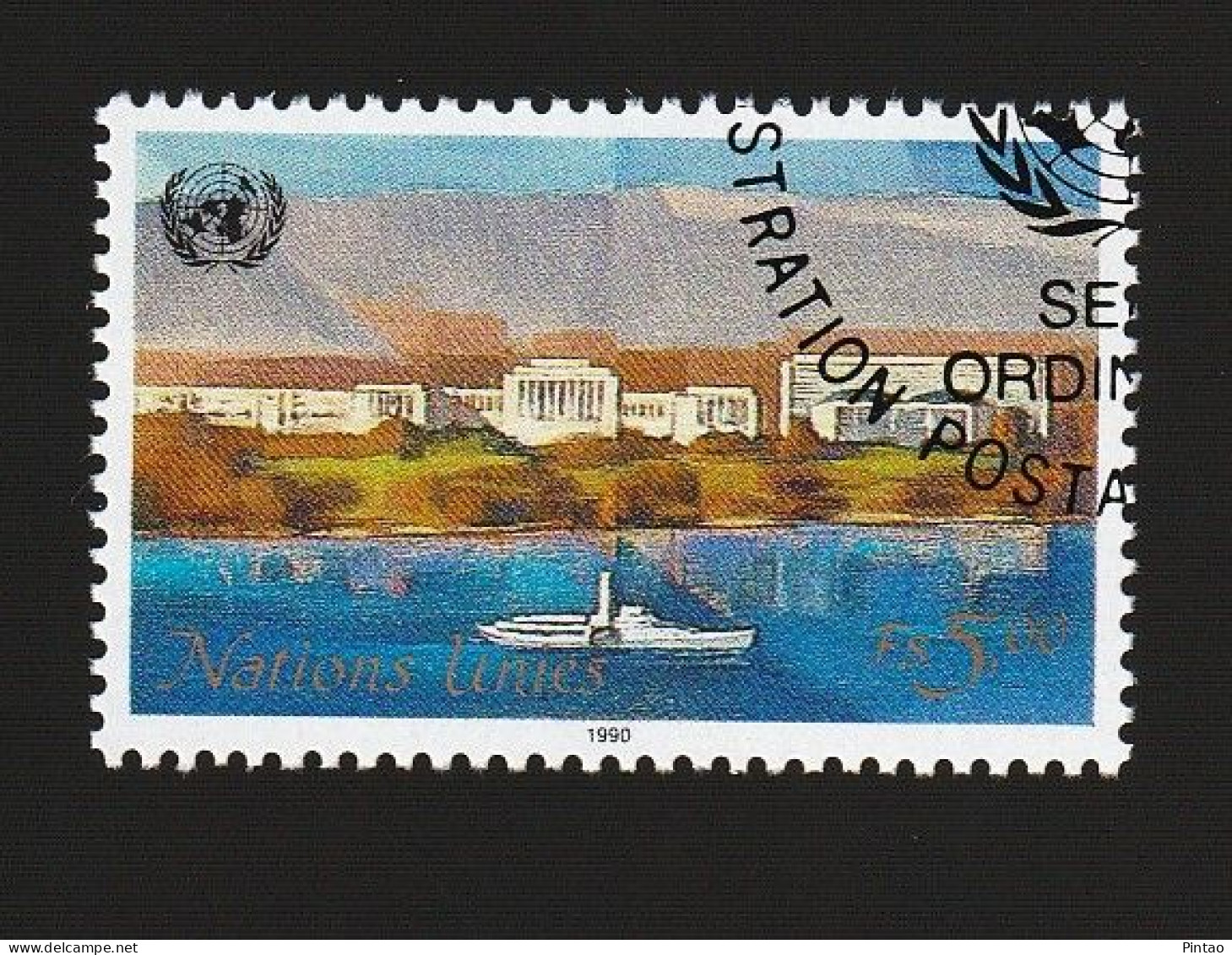 WW14004- NAÇÕES UNIDAS (GENEBRA) 1990- CTO (BARCOS) - Used Stamps