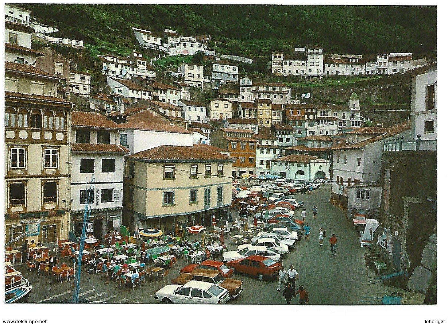 VISTA PARCIAL - PARTIAL VIEW.- CUDILLERO / ASTURIAS .- ( ESPAÑA) - Asturias (Oviedo)