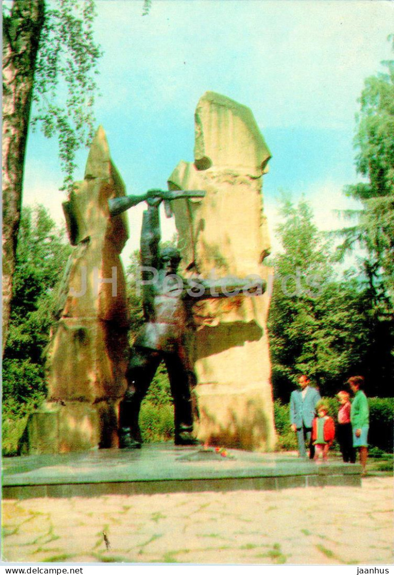 Yaremche - Monument To The Kovpakov Partisans - 1973 - Ukraine USSR - Unused - Ukraine