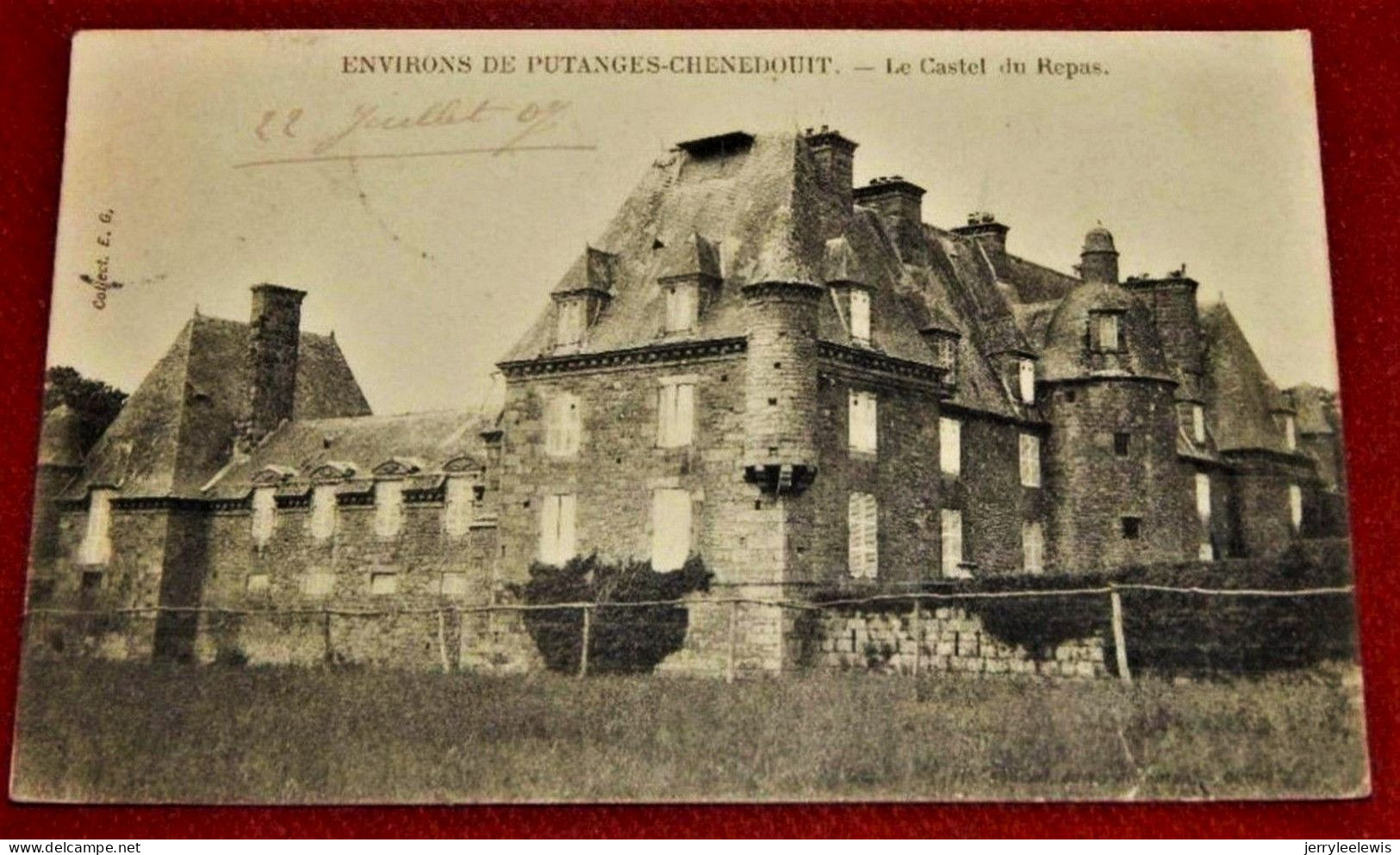 PUTANGES - CHENEDOUIT  (environs)  -  Le Castel Du Repas   - 1907 - Putanges