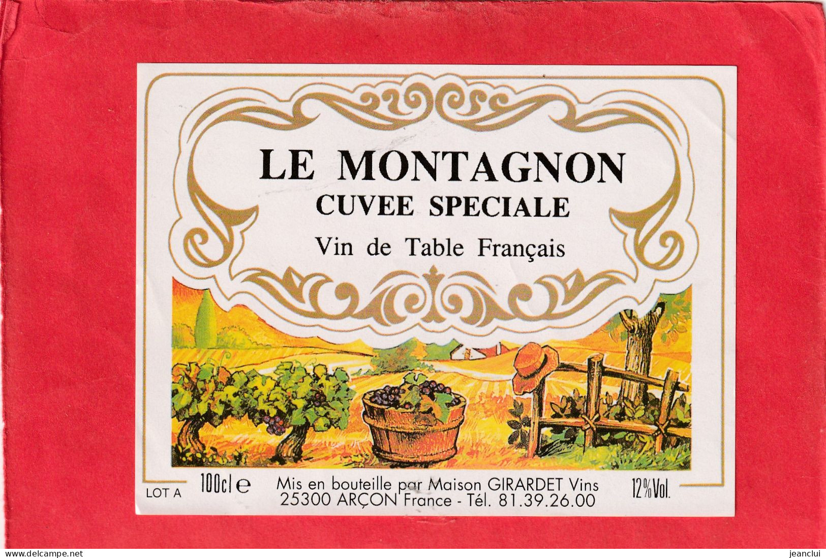 LE MONTAGNON CUVEE SPECIALE + BAQUET - Otros & Sin Clasificación