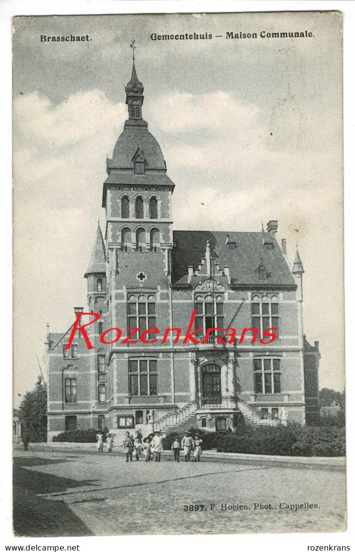 Brasschaet Brasschaat 1910 Gemeentehuis Maison Communale Hoelen Cappellen 3897 - Brasschaat