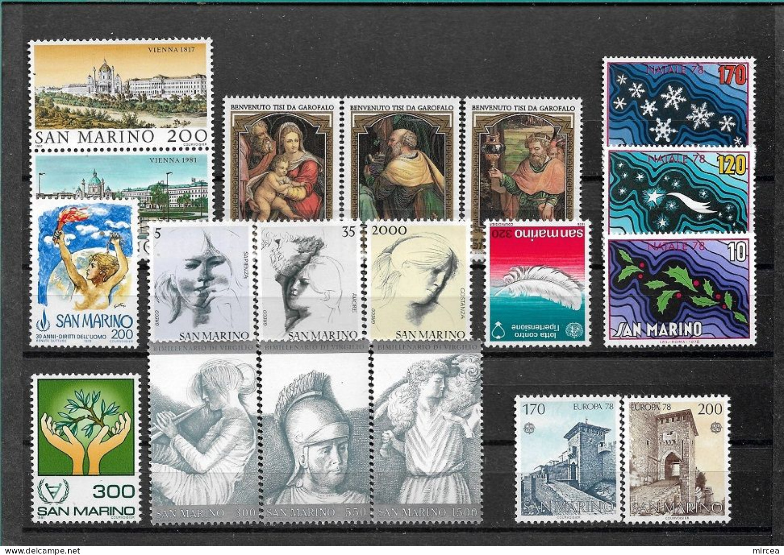 C4557 Lot Saint-Marin Neufs** - Collections, Lots & Series