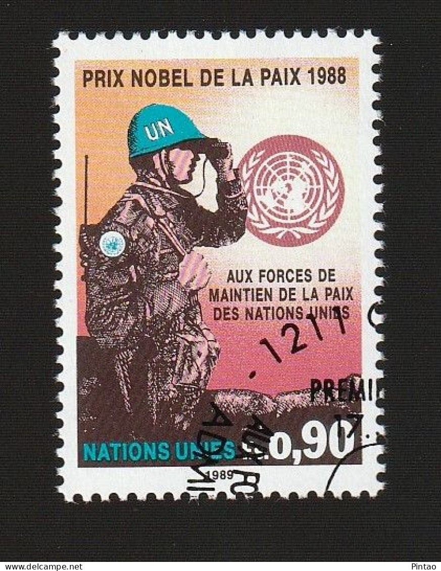 WW14019- NAÇÕES UNIDAS (GENEBRA) 1989- CTO (NOBEL DA PAZ) - Gebraucht