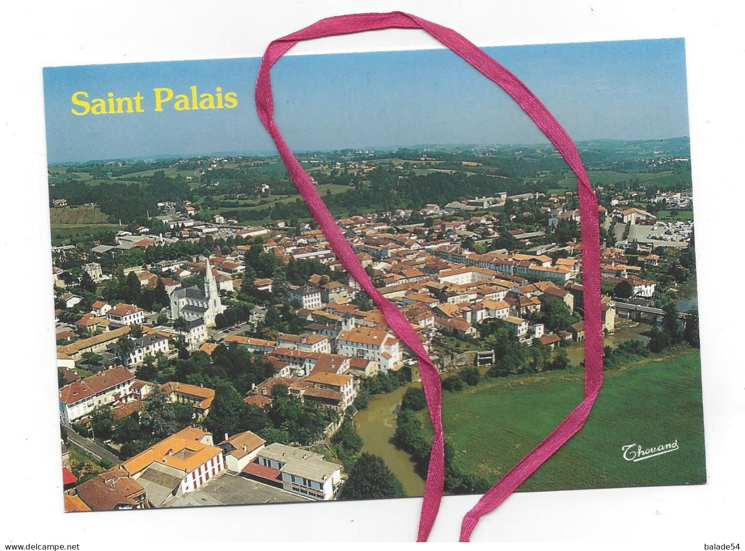 CPM - SAINT PALAIS (64) (Belle Vue Aérienne) Pays Basque - Saint Palais