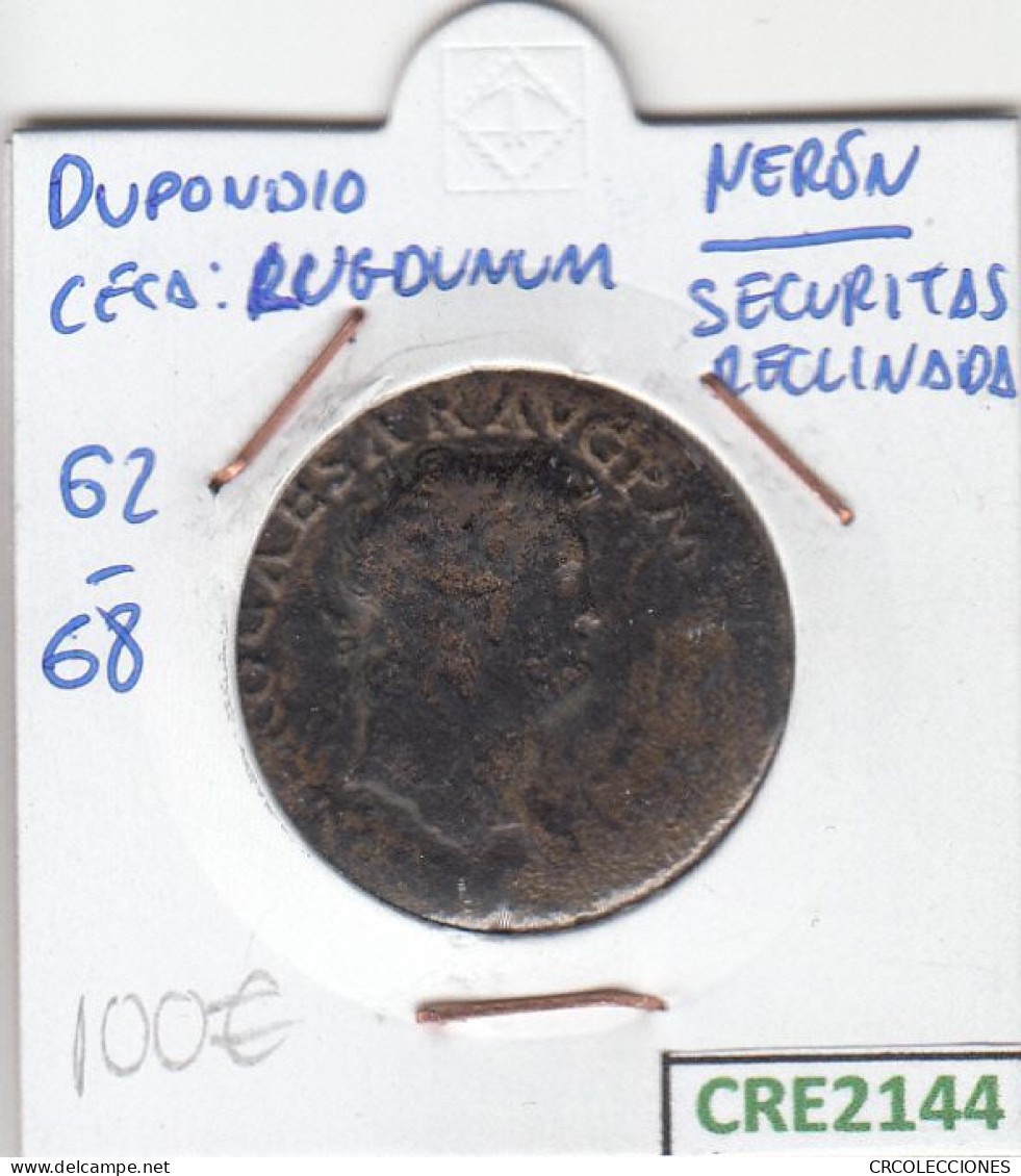 CRE2144 MONEDA ROMANA DUPONDIO VER DESCRIPCION EN FOTO - Sonstige & Ohne Zuordnung