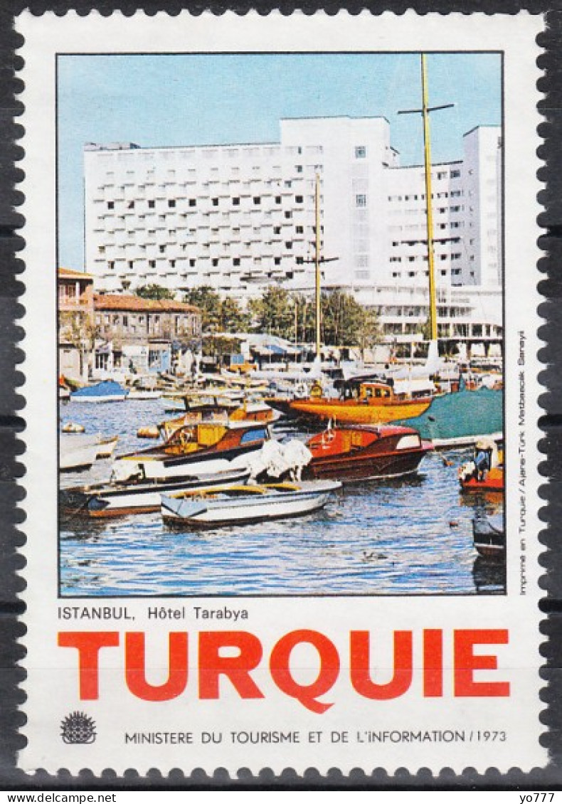 VV-167 Turkey ISTANBUL Tourism Poster Stamps Vignette MNH** - Verzamelingen & Reeksen