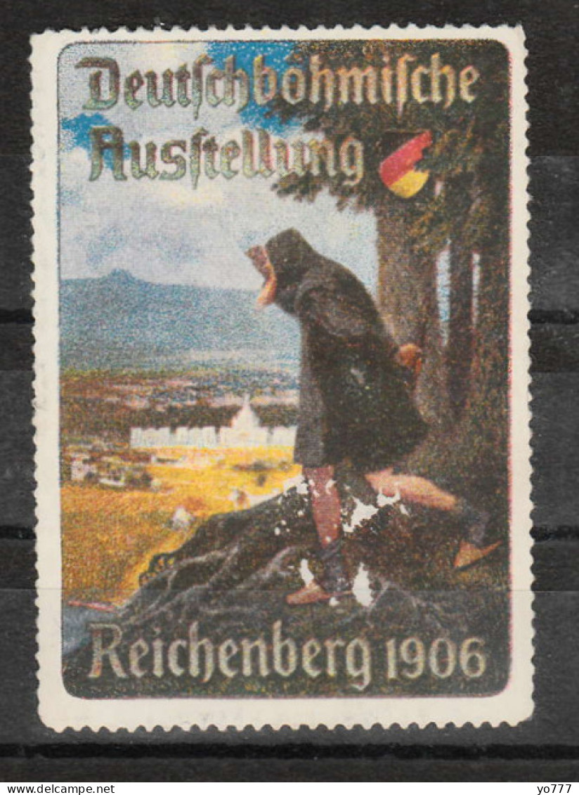 VV-168 GERMANY 1906 Reichenberg OLD VIGNETTE STAMPS No Gum - Other & Unclassified