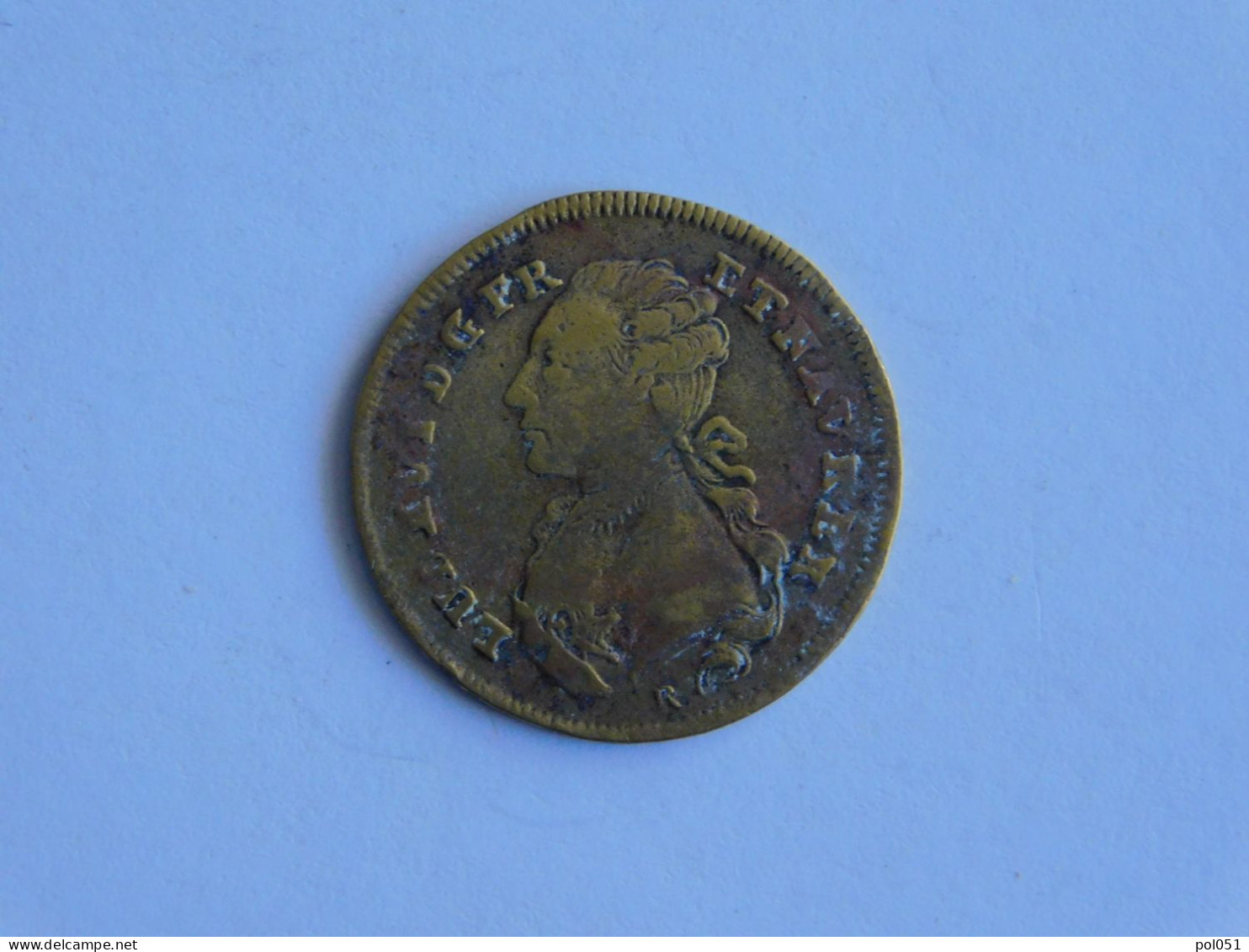 JETON Louis XVI OPTIMI PRINCIPI 1788 81 - Monetary/Of Necessity