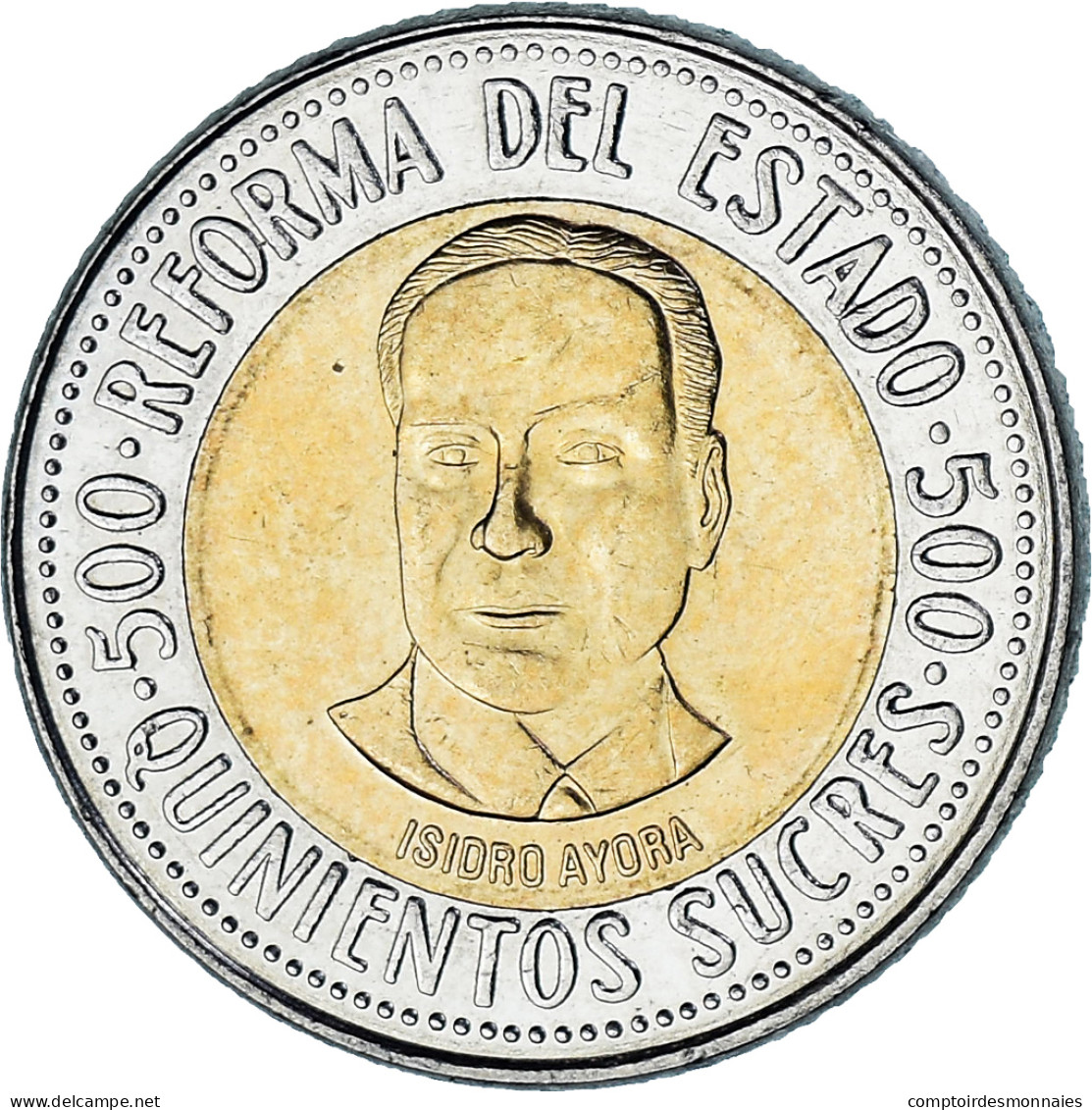 Équateur, 500 Sucres, 1995 - Equateur