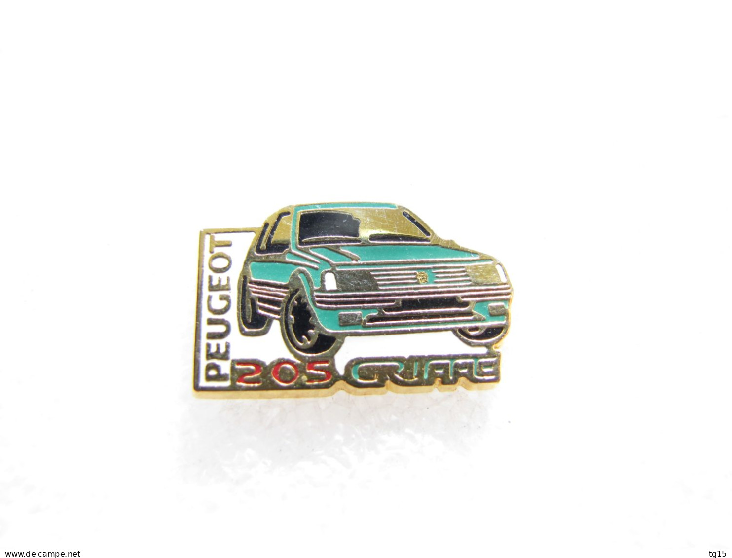 PIN'S    PEUGEOT  205  GTI   GRIFFE   Zamak  HELIUM - Peugeot