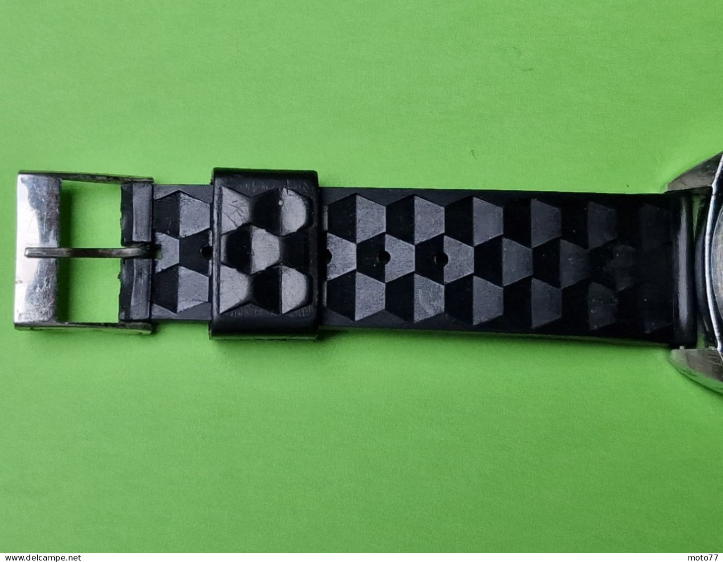 Montre De PLONGEE Mécanique à Remontage Manuel  - CAPRI SEB - Bracelet Plastique -  FONCTIONNE - Années 1980 - Orologi Moderni