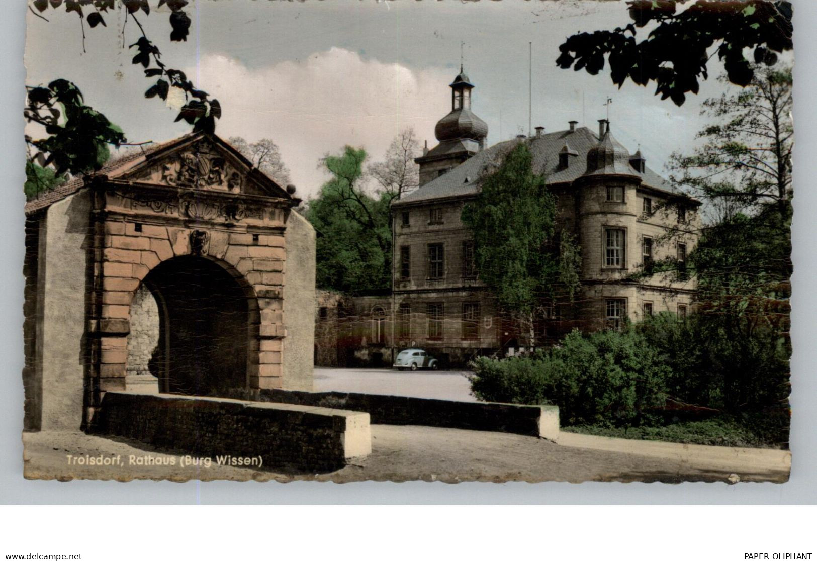 5210 TROISDORF, Burg Wissen (Rathaus) - Troisdorf