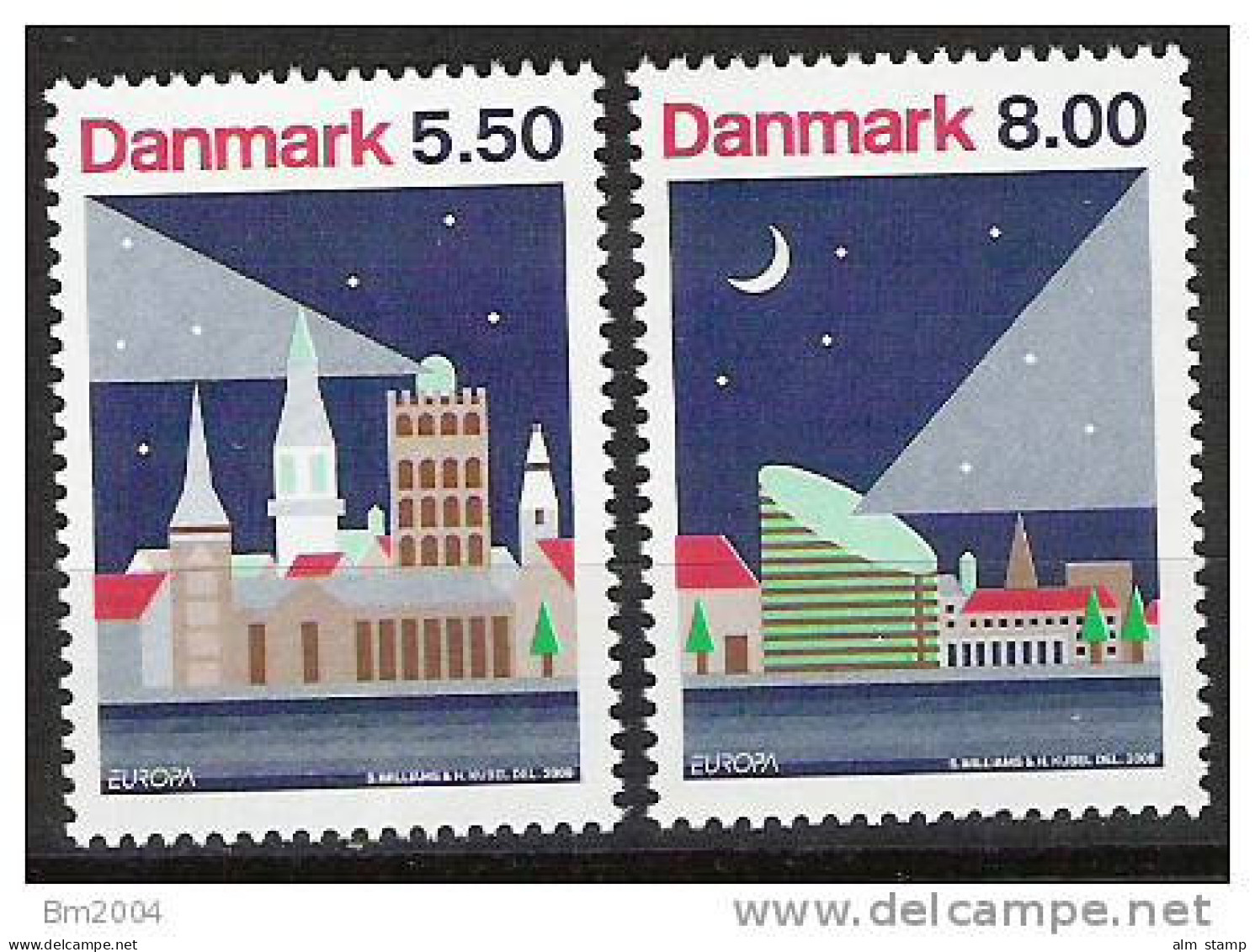 2009 Dänemark Danmark Mi. 1528-9** MNH - 2009