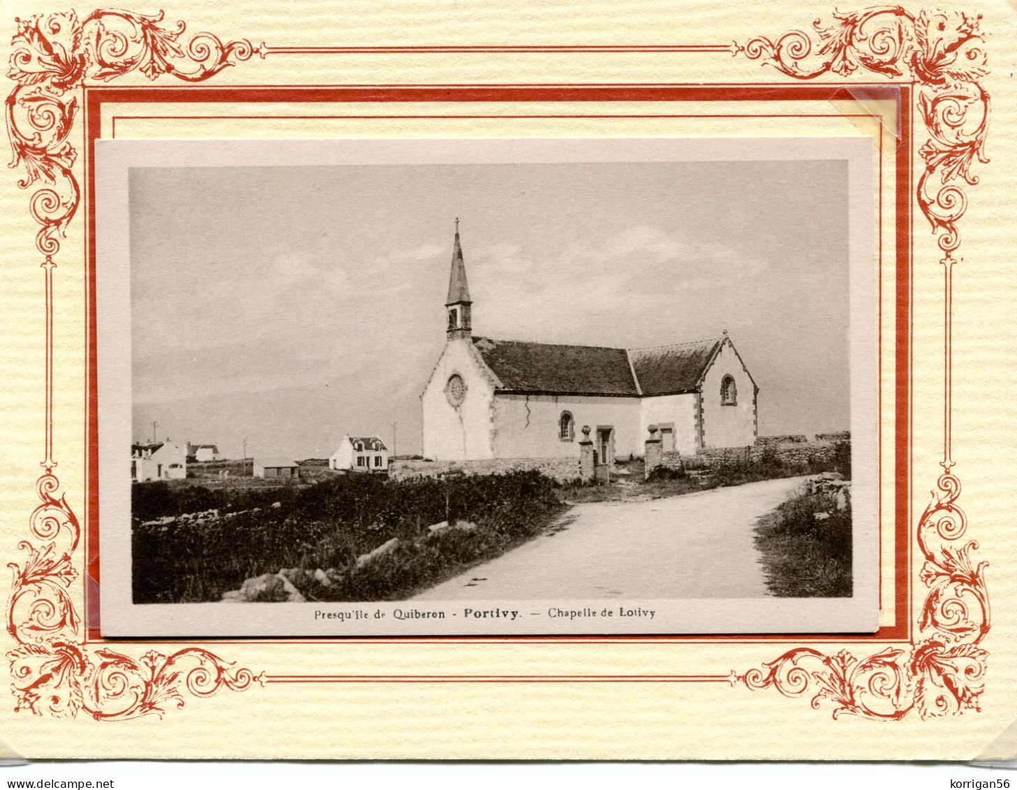 SAINT PIERRE DE QUIBERON ** PORTIVY  **  LA CHAPELLE DE LOTIVY  ** - Sonstige & Ohne Zuordnung