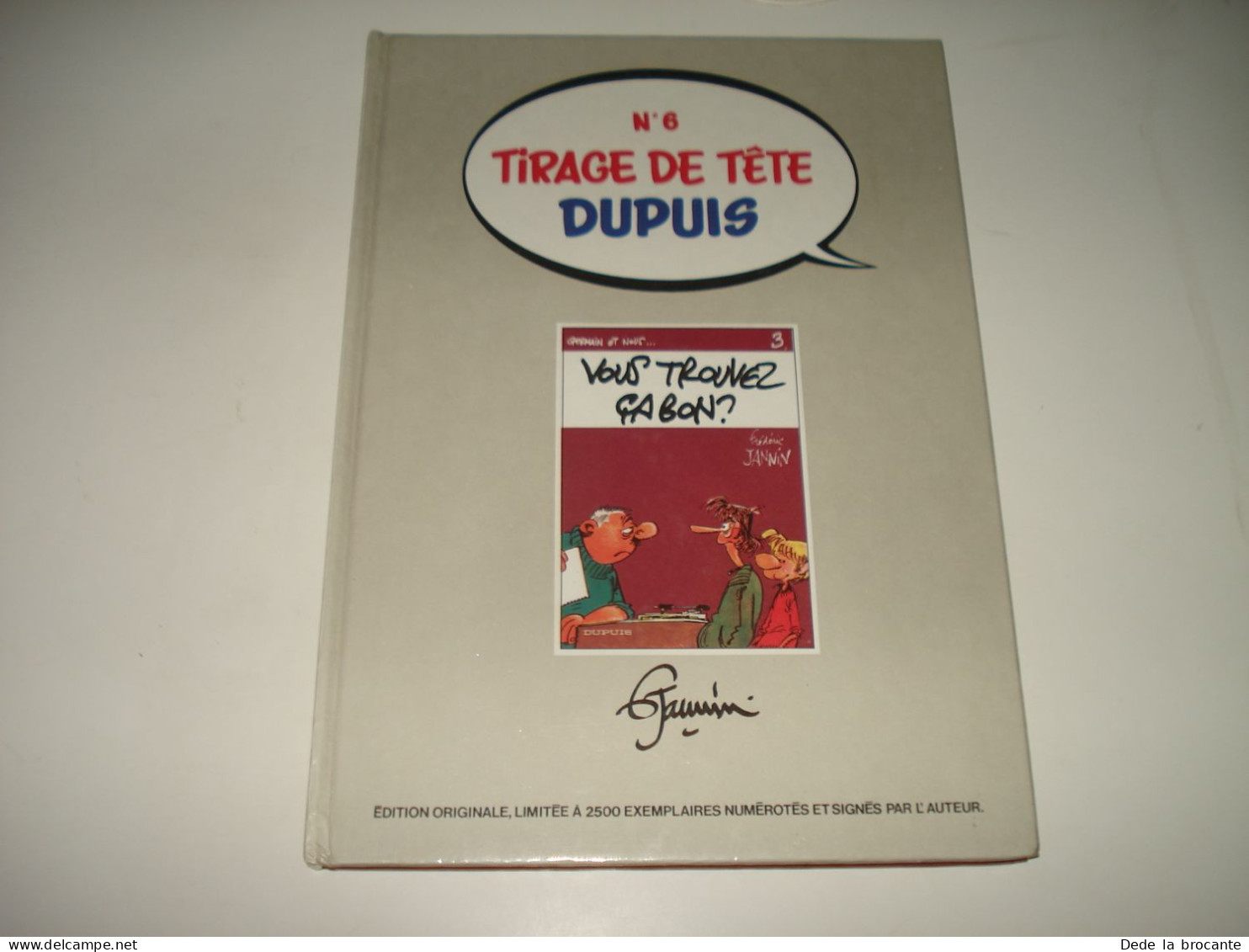 C47 / Tir. De Tête Germain Et Nous - TBE- 1982 - Signé Manuscrit - N° 26 / 2500 - Primeras Copias