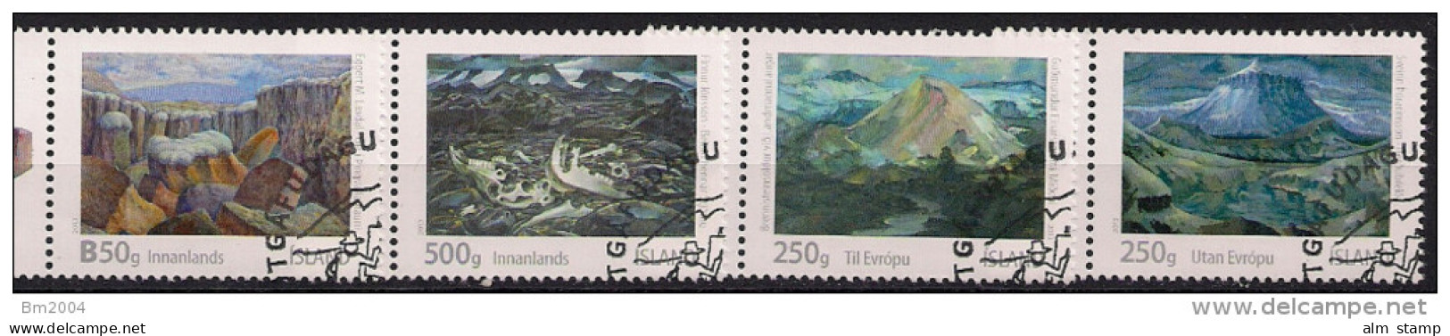 2013 Iceland  Island Mi. 1407-10 Used  Isländische Bildende Kunst - Usati