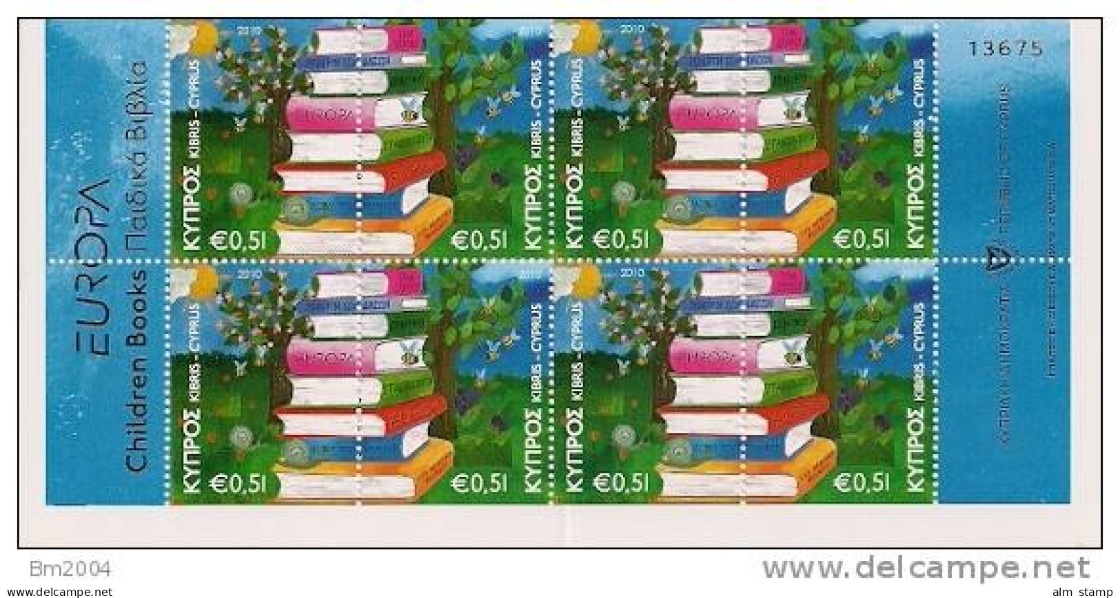 2010 Zypern Cyprus Mi. MH 13**MNH   Booklet  Europa - 2010