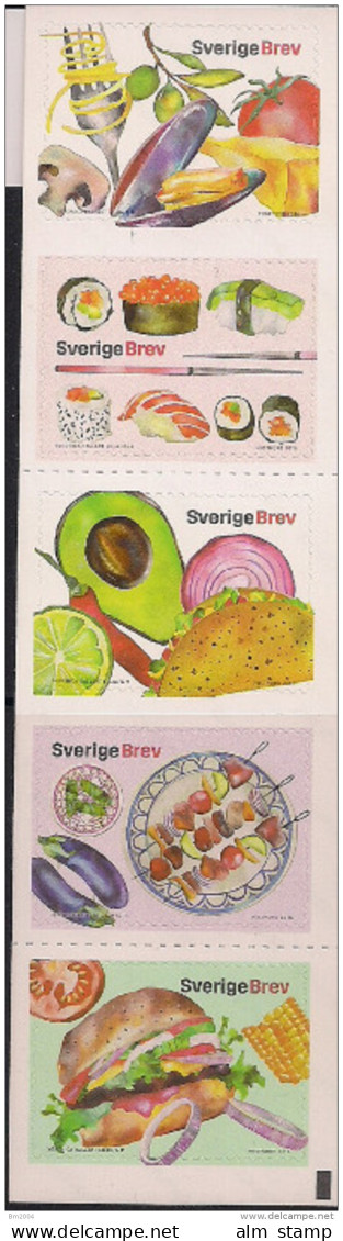 2016 Schweden Mi. 3104-8 **MNH  Beliebte Internationale Speisen - Ungebraucht