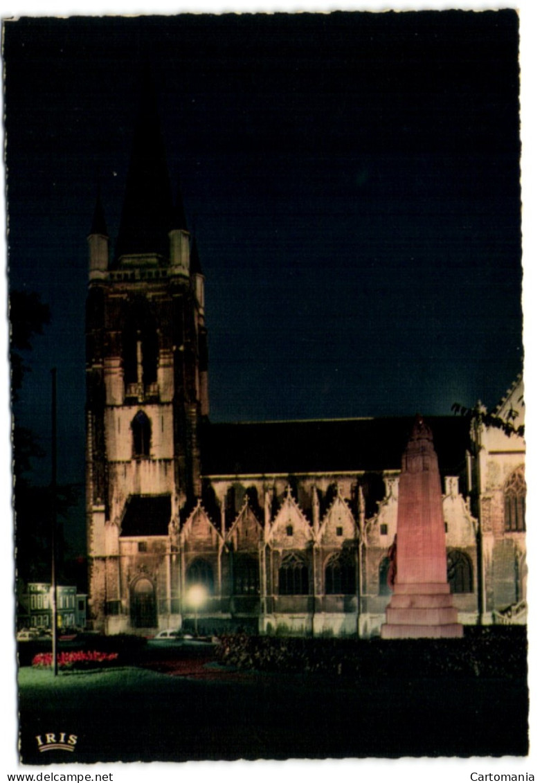 Ronse - St-Hermeskerk En Heldemonumenty - Verlichting - Renaix - Ronse