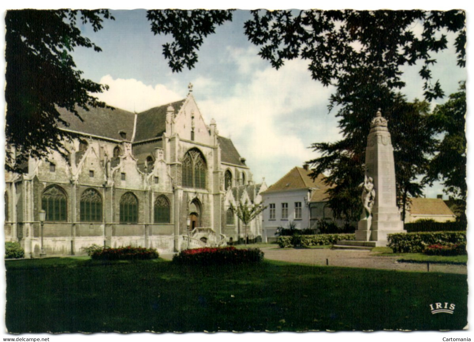 Ronse - Heldenmonument En Zijkant H. Hermeskerk - Renaix - Ronse