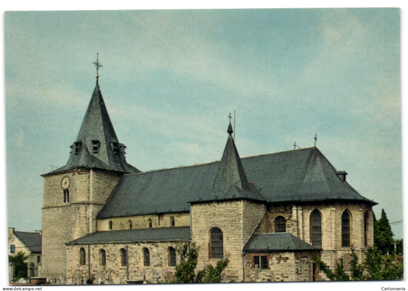 Tourinnes-la-Grosse - Eglise Romane St. Martin - Vue Extérieure Sud-ouest - Bevekom