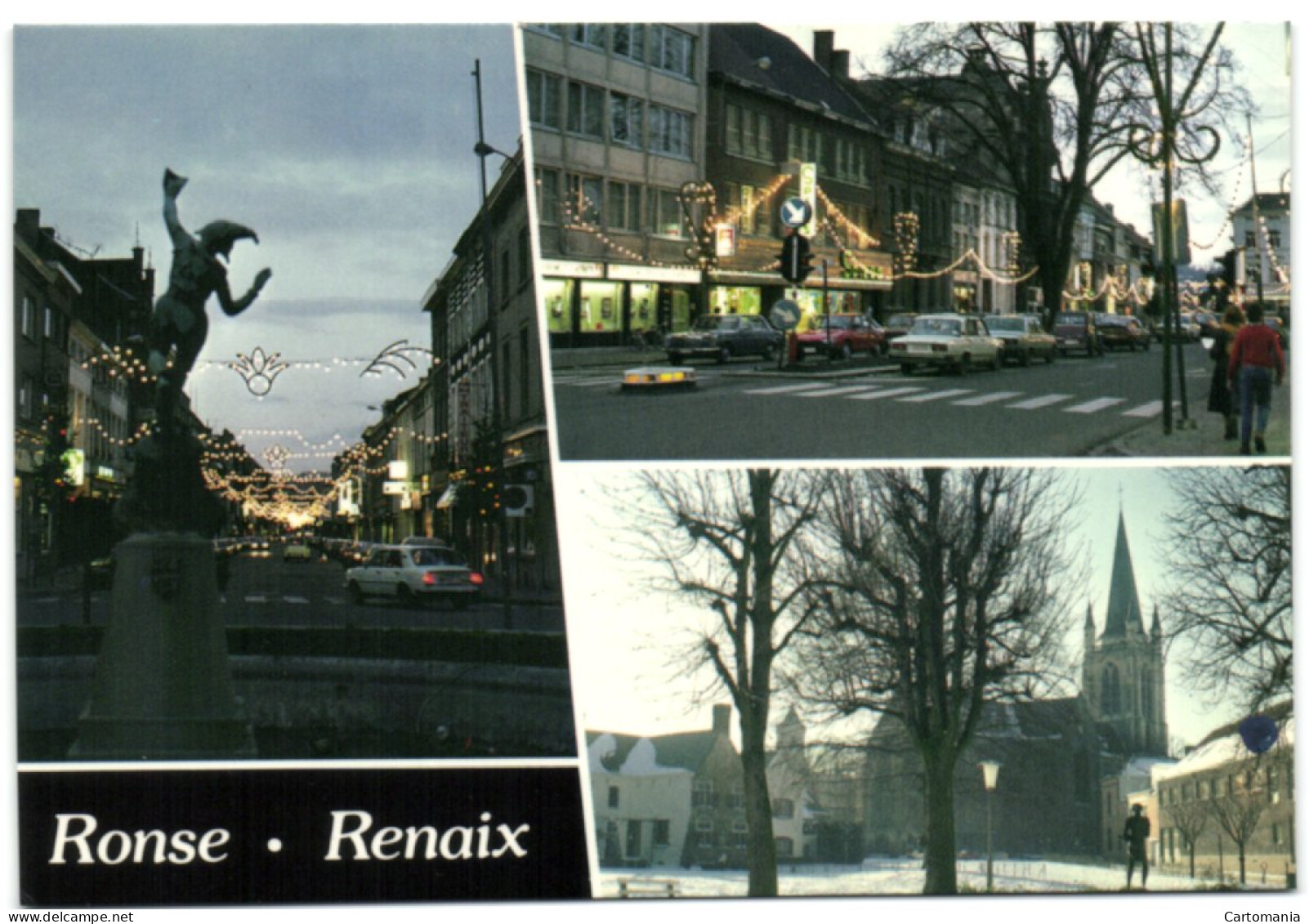 Ronse - Feestverlichting In De Winter - Renaix - Ronse