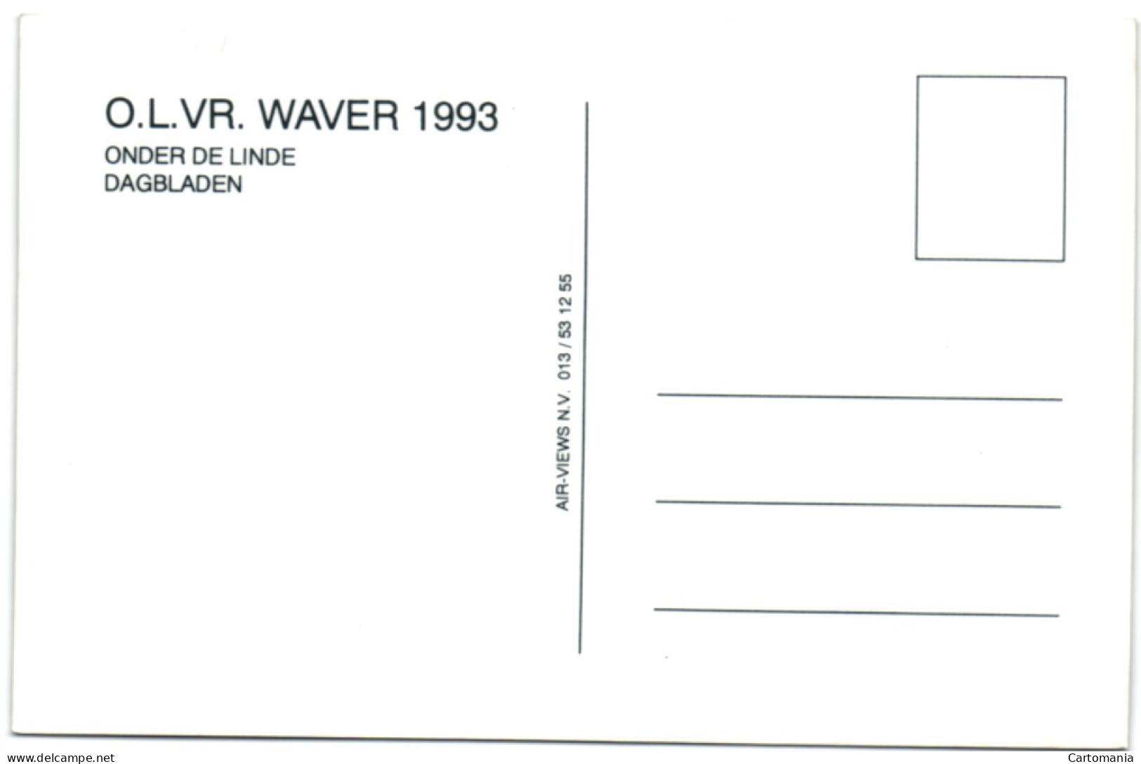 O.L.Vr. Waver 1993 - Sint-Katelijne-Waver