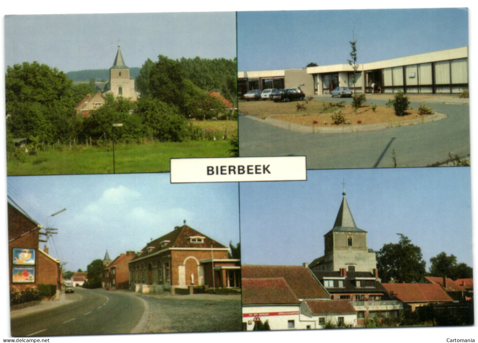 Bierbeek - Kerk - Gemeentehuis - Cultureel Centrum De Borre - Bierbeek