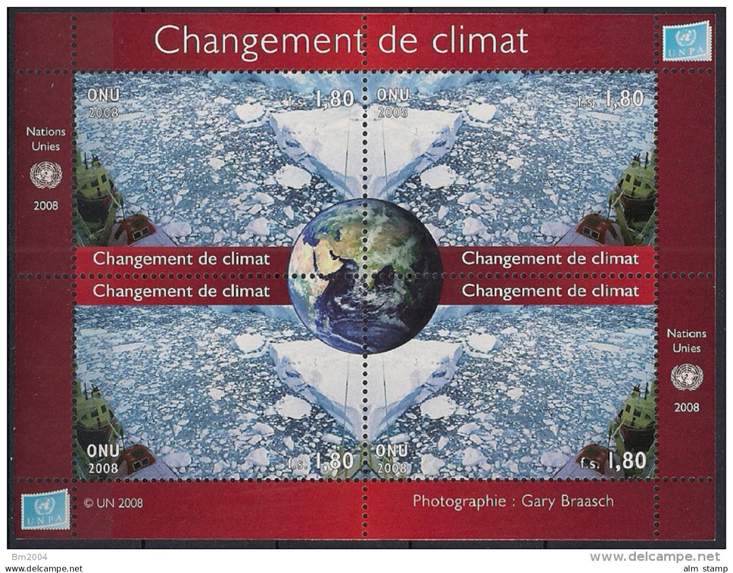 2008 UNO  Genf   Mi. Bl 24-5**MNH  Kimawande - Blocs-feuillets