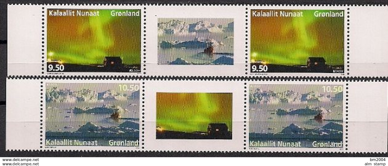 2012 Grönland  Mi. 613-4**MNH Gutter Par Europa: Besuche - 2012