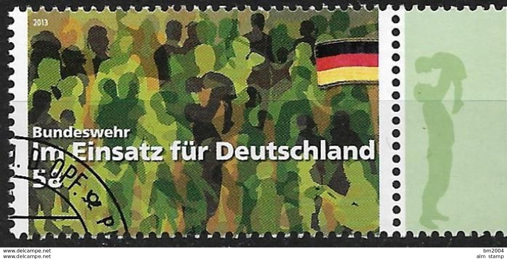 2013 Germany Allem.Fed. Mi. 3015 FD-used Im Einsatz Für Deutschland: Bundeswehr - Gebraucht
