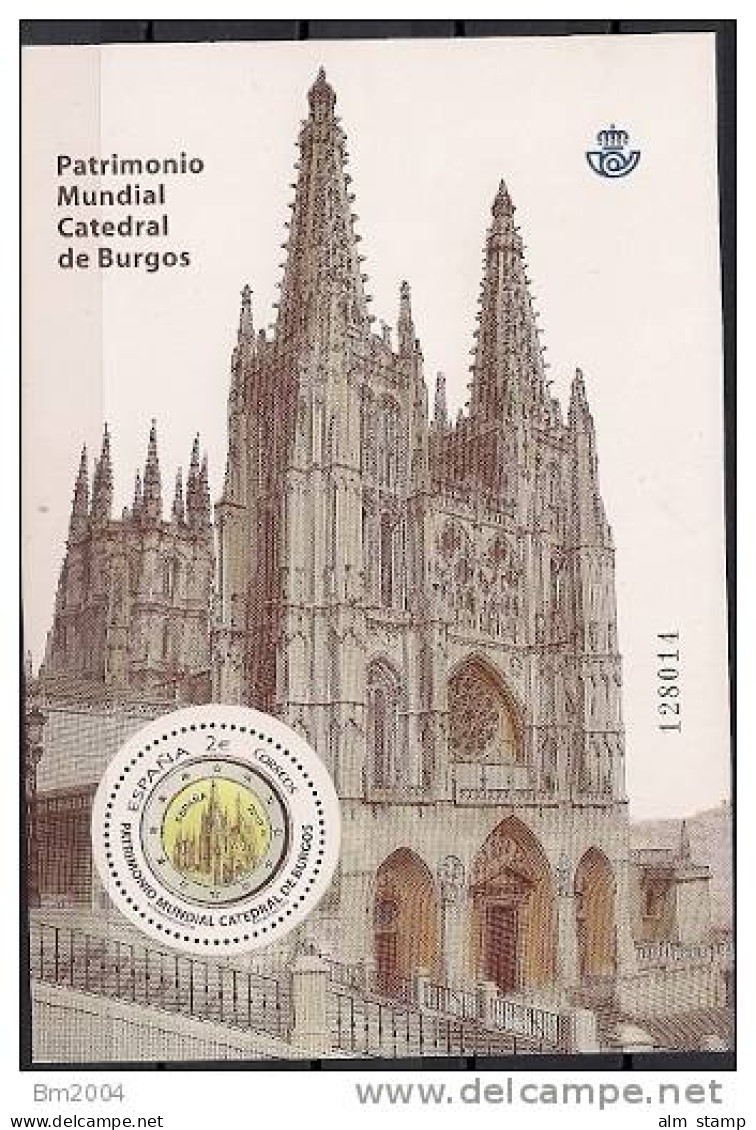 2012  Spanien Mi. Bl 219 **MNH UNESCO-Welterbe  Catretrao De Burgos - Blocs & Hojas