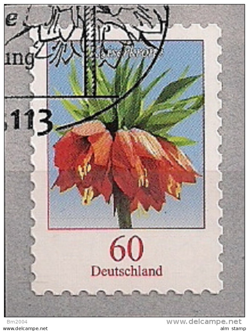 2013 Allem. Fed.  Mi. 3046 FD-used Bonn  Kaiserkrone (Fritillaria Imperialis) - Gebraucht