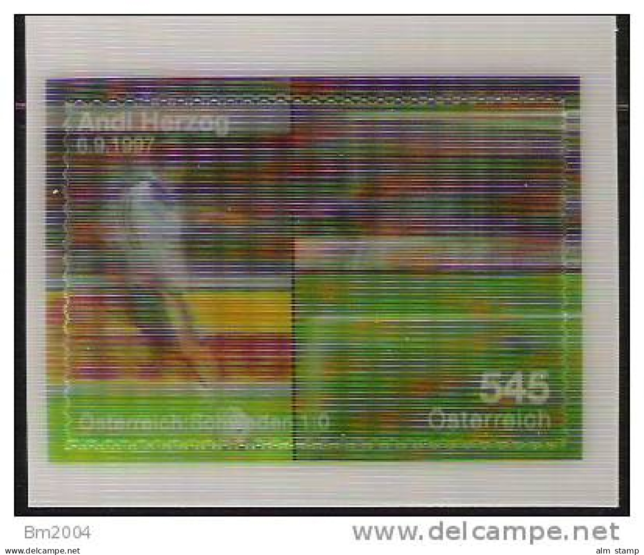 2008  Andi Herzog  Mi. Bl. 42**MNH - Hologrammes