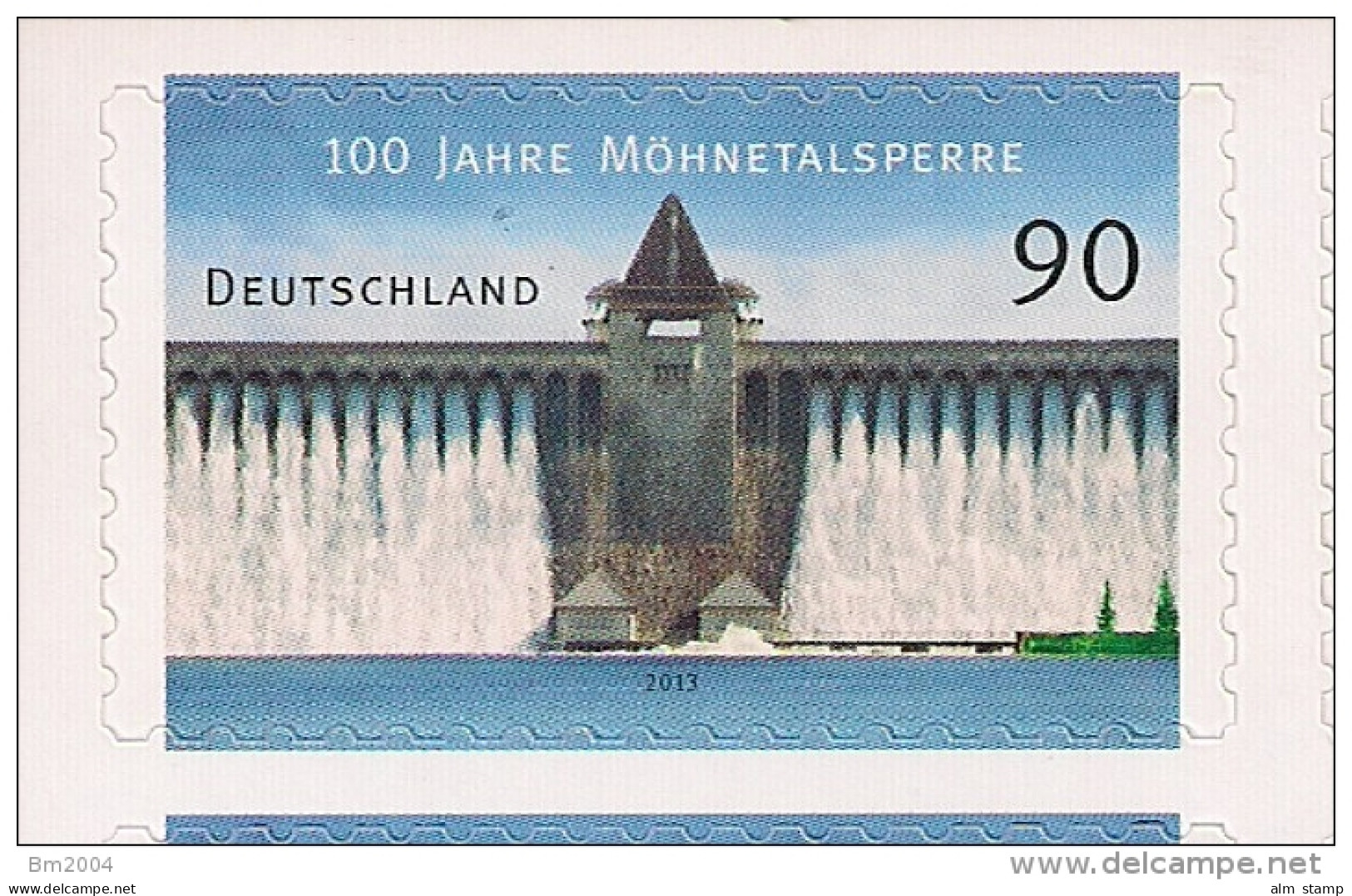 2013 Allem. Fed. Mi. 3009 **MNH Folienstamp Möhnetalsperre - Gebraucht