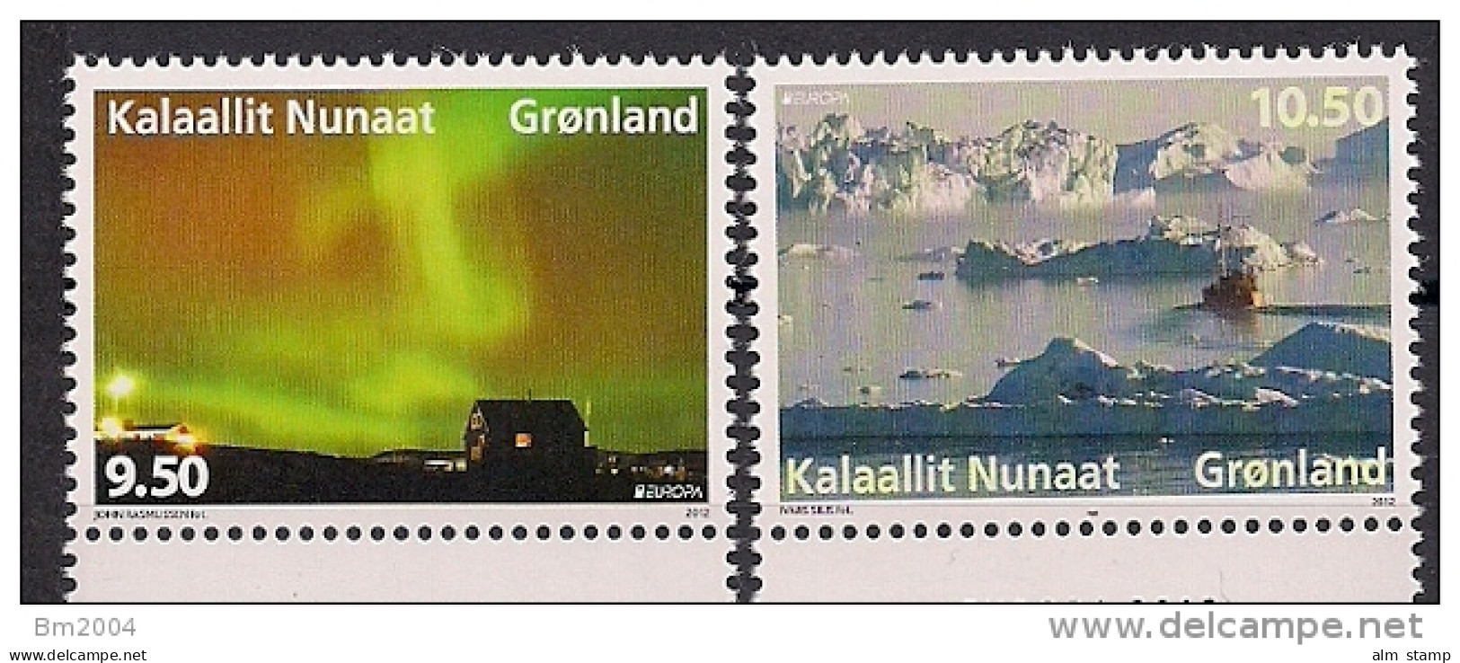 2012 Grönland Gronland  Kalaallit Nunaat  Mi. 613-4 **MNH - 2012