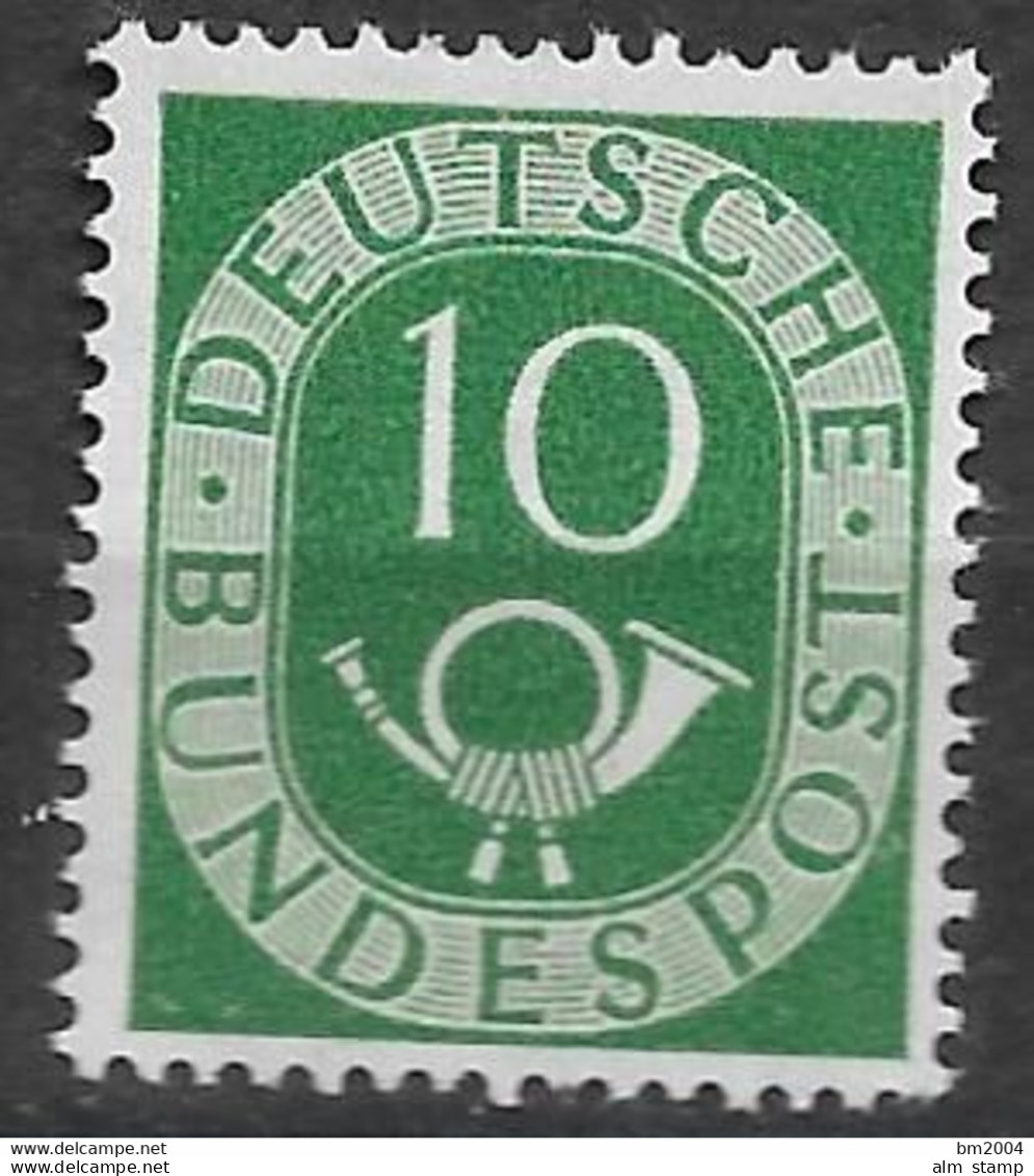 1951  Deutschland Germany Mi. 128 **MNH   Posthorn - Ungebraucht