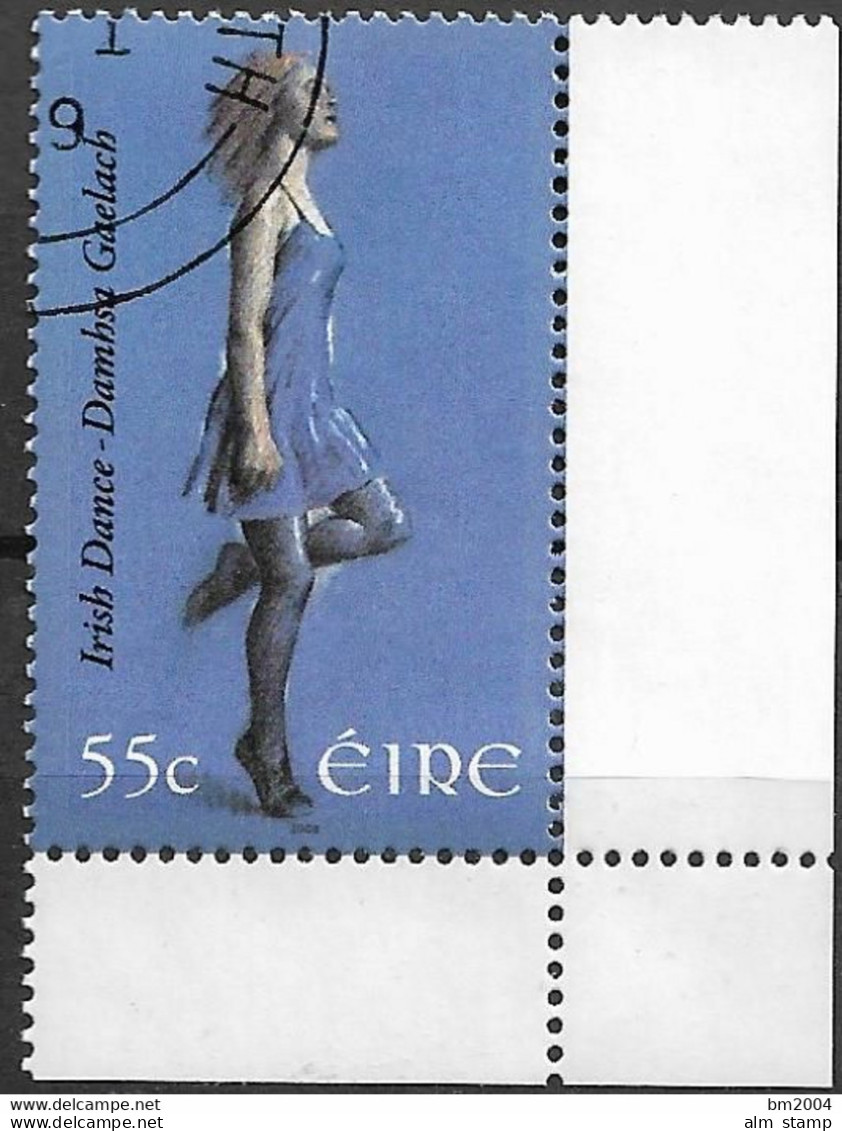 2008 Irland  Mi. 1851 Used  Traditionelle Tänze:  Irischer Steptanz - Used Stamps