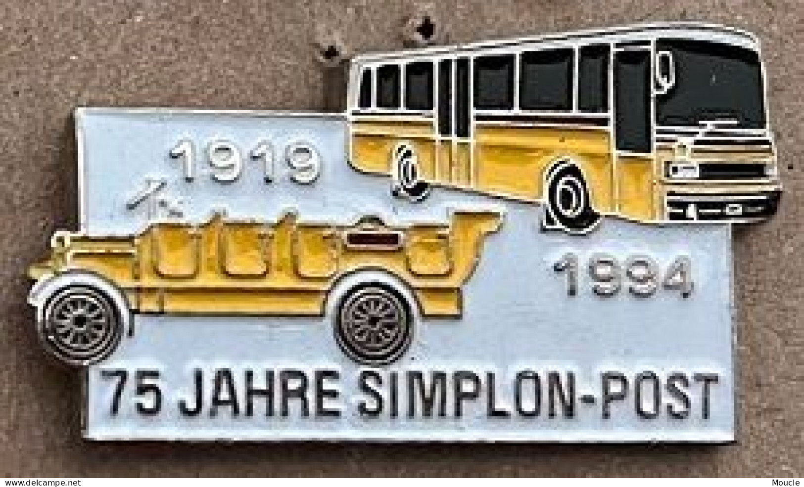 CAR POSTAL 1919 / 1994 - 75 JAHRE SIMPLON - POST - 75 ANS POSTE - SUISSE - SCHWEIZ - SWITZERLAND - SVIZZERA - (33) - Postes