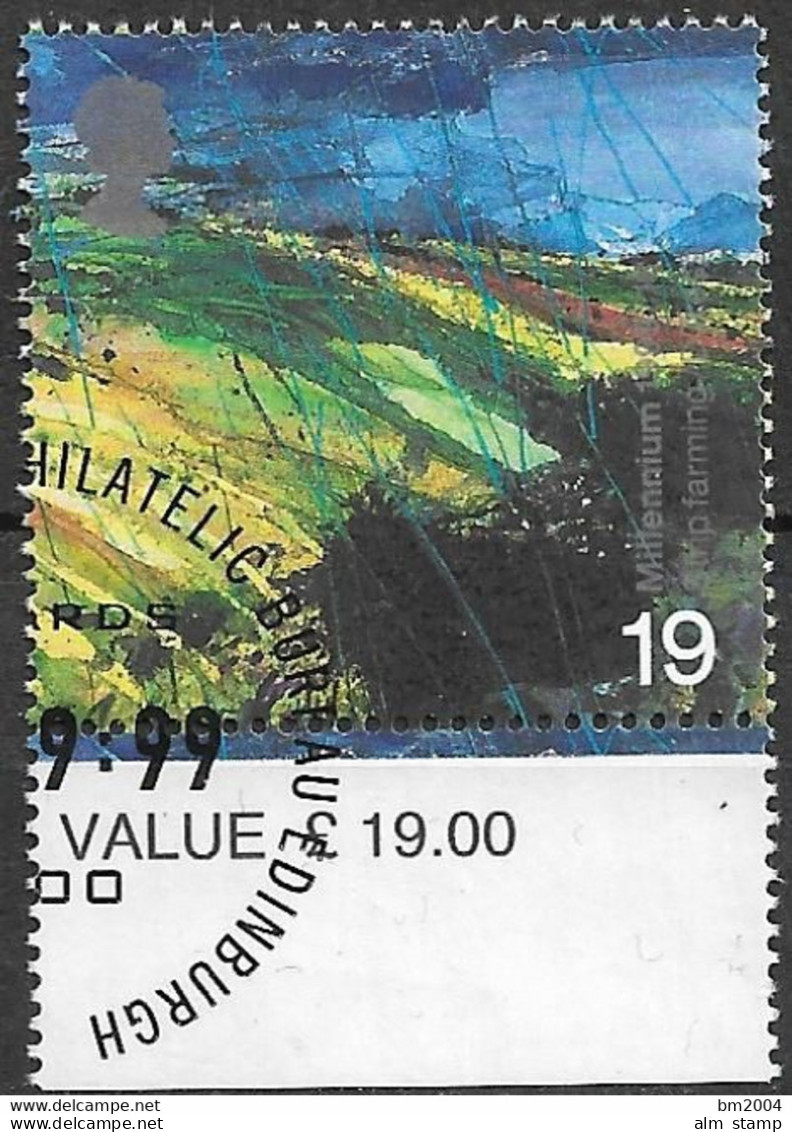 1999 Großbritannien Mi. 1823 Used Europa: Natur -und Nationalparks - 1999