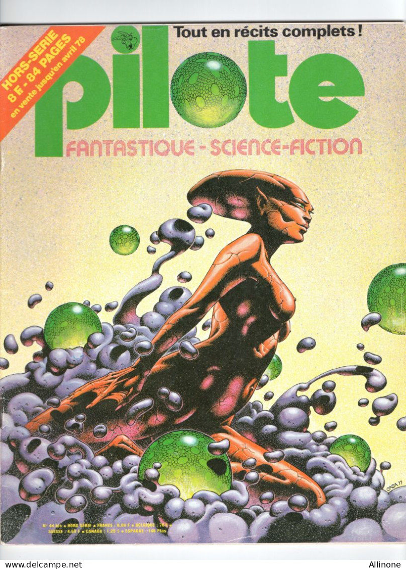 BD PILOTE Hors Série Fantastique Science-Fiction  TB  Achetée Par Moi-même à Sa Sortie En 1978 - Pilote